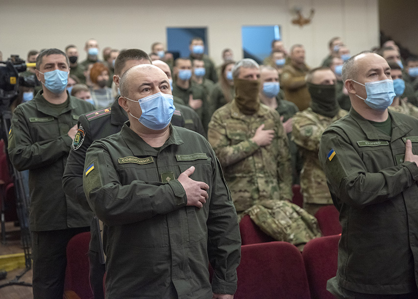Мужність, відвага, честь: у Маріуполі відзначили сьому річницю створення Національної гвардії України