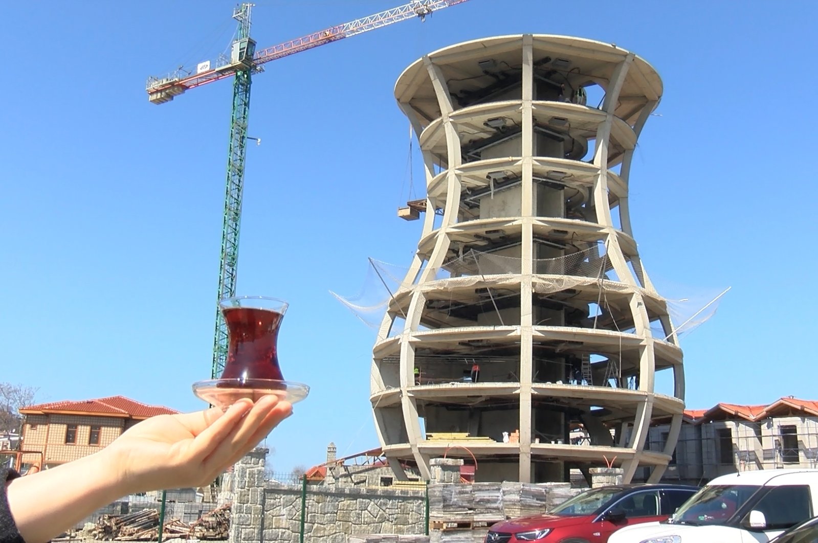 У Туреччині побудують семиповерховий стакан для чаю