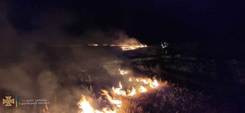 У Донецькій області за добу згоріло 15 гектарів стерні