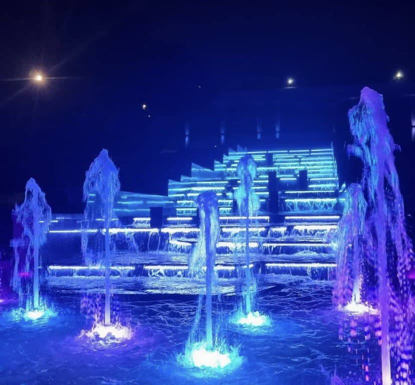 Парк-ліс з медитацією, лазерне 3D шоу та хвилі: в маріупольському парку Гурова протестували світлові об'єкти (ФОТО)