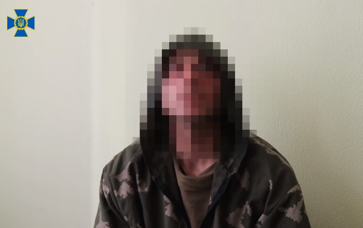 На лінії розмежування Донбасу затримали бойовика (ФОТО+ВІДЕО)