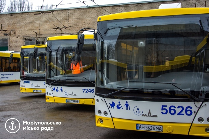 У Маріуполі один з автобусів тимчасово змінює маршрут (СХЕМА)