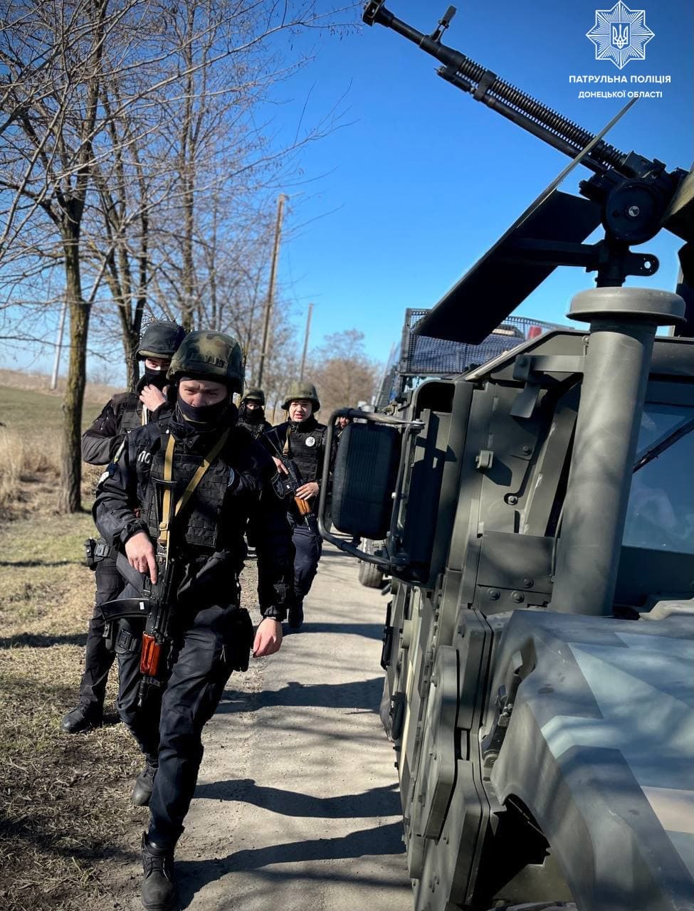 У Маріуполі за сигналом тривоги особовий склад поліції було приведено до бойової готовності (ФОТО)