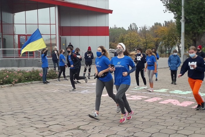 На честь Маріуполя: українські студенти взяли участь в онлайн-забігу
